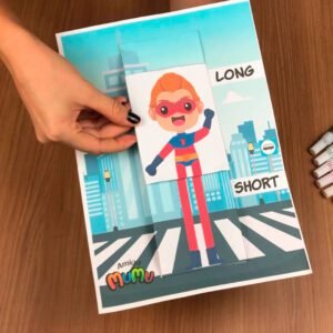 Opostos em inglês Long & Short (Atividade interativa)